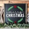 Merry Christmas Sign | Farmhouse Christmas Sign