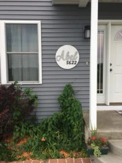 Custom Round 3D House Number Last Name Decor Cutout Sign 14 Custom Round 3D House Number Last Name Decor Cutout Sign -The Farmer’s Wife WI Deals Store 38440196 10101785618694471 7480069825297907712 n