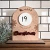 Sleeps Until Christmas Countdown Board | Dry Erase Advent Calendar