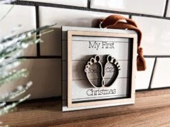 My First Christmas Ornament | Child Farmhouse Ornament | Personalized Ornament -The Farmer’s Wife WI Deals Store 384561906 347149871318992 6152094847445840684 n