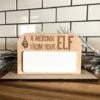A Message From Your Elf Board | Dry Erase Message Board For Christmas