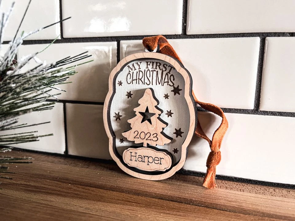 My First Christmas Ornament | Baby's First Christmas 2 My First Christmas Ornament | Baby's First Christmas - Image 2