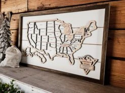 Personalized 3-D USA Puzzle Travel Tracker Map -The Farmer’s Wife WI Deals Store 393087809 1074194463925718 3394206139144330896 n