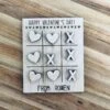 Custom Valentine's Day Tic Tac Toe Board – Personalized With Kids' Names, Valentine's School Gift Exchange