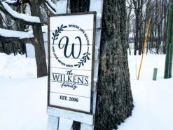 Personalized Raised Lettering Last Name Sign On Shiplap | Where Life Begins And Love Never Ends 7 Personalized Raised Lettering Last Name Sign On Shiplap | Where Life Begins And Love Never Ends -The Farmer’s Wife WI Deals Store 4