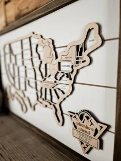 Personalized 3-D USA Puzzle Travel Tracker Map -The Farmer’s Wife WI Deals Store 403632773 1100954507595540 3503289528379630079 n