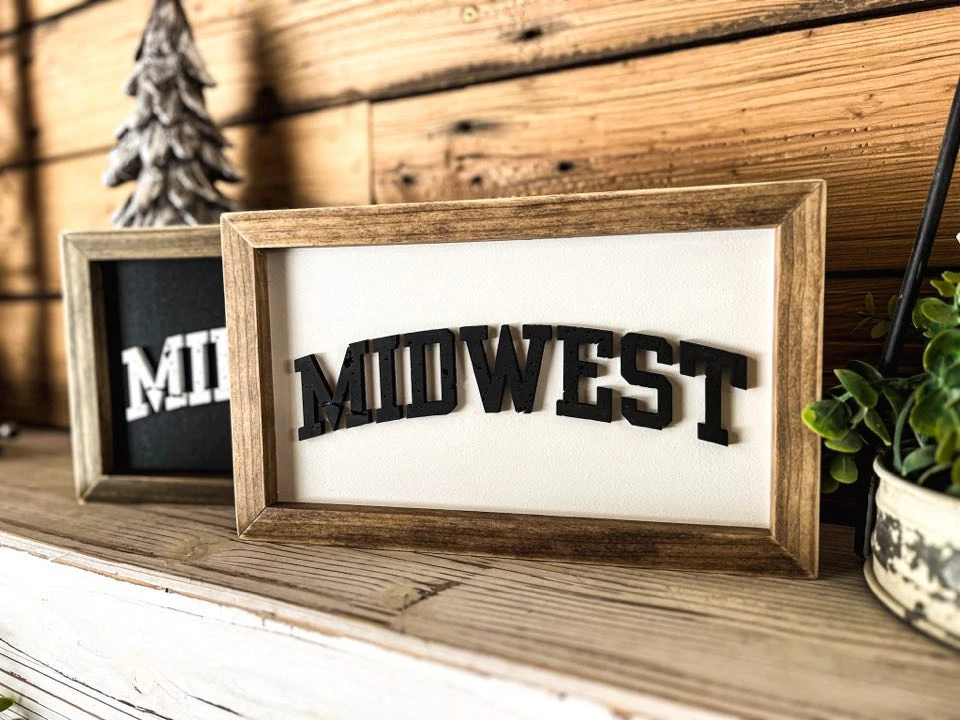 Midwest Sign | Midwest Art | Midwest Decor | Wisconsin Home Decor | Wisconsin Gifts 4 Midwest Sign | Midwest Art | Midwest Decor | Wisconsin Home Decor | Wisconsin Gifts - Image 4