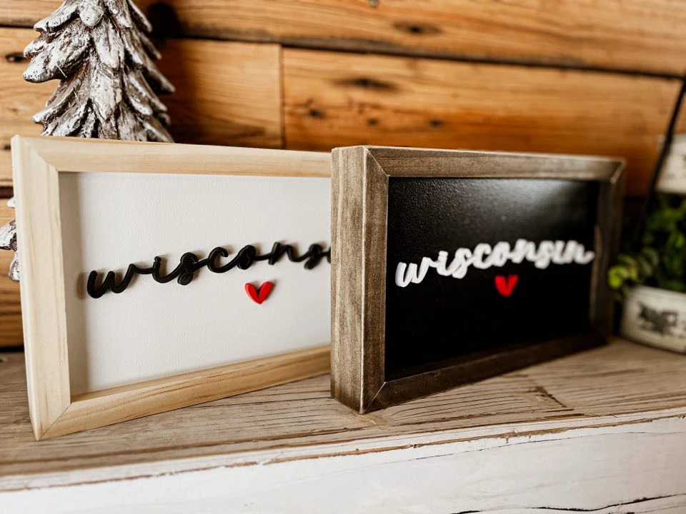 Wisconsin Sign | Wisconsin Art | Wisconsin Decor | Wisconsin Gifts 8 Wisconsin Sign | Wisconsin Art | Wisconsin Decor | Wisconsin Gifts - Image 8