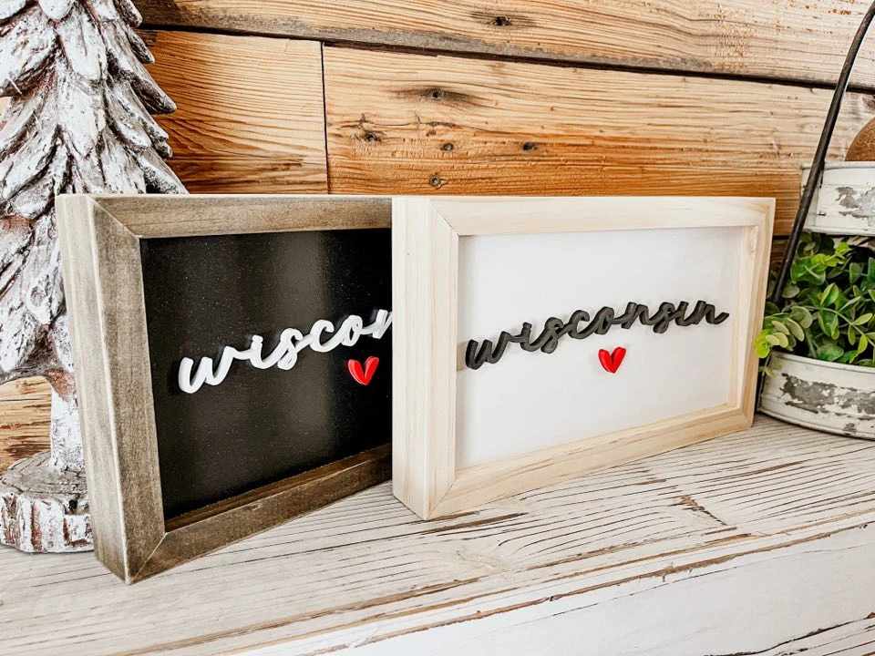Wisconsin Sign | Wisconsin Art | Wisconsin Decor | Wisconsin Gifts 7 Wisconsin Sign | Wisconsin Art | Wisconsin Decor | Wisconsin Gifts - Image 7
