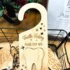 Tooth Fairy Wooden Door Hanger | Laser Engraved Wood