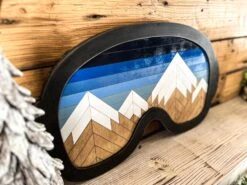 Mountain Mosaic Wall Art | Ski Art | Snowboard Art | Snowboarding Gift | Mountain Wall Art | Ski Goggles Mosaic Art -The Farmer’s Wife WI Deals Store 418515940 422890673440319 3987749689316523903 n
