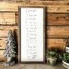Custom Kids Handwriting Sign | Engraved Lettering | Personalized Handwritten Sign | I Love You