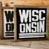 Wisconsin Sign | Wisconsin Art | Wisconsin Home Decor | Wisconsin Gifts