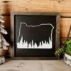Oregon Art | Oregon Forest Sign | Oregon Home Decor | Oregon Gifts | Mt Hood Oregon Sign