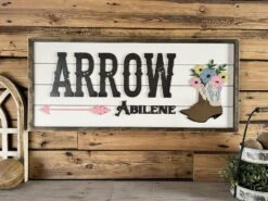 Western Child Name Sign | Shiplap Sign | Cowboy Boots With Flowers Sign -The Farmer’s Wife WI Deals Store 448171121 760554579492896 4482522805173087272 n