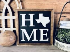 Home Texas Sign | Small Shelf Decor -The Farmer’s Wife WI Deals Store 448242553 825680629105361 5495051511226541046 n