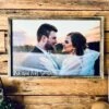 Framed Wood Print | Custom UV-Printed Photo With Optional Raised Lettering