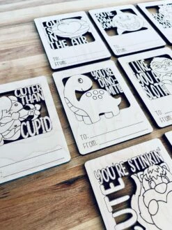 Valentine's Day Cards For Kids | Wooden & Color-Your-Own Designs | Valentine's Class Gift | Unique DIY Valentines -The Farmer’s Wife WI Deals Store 4f41dcbb 57c6 47ba af7a 26650f35aeee