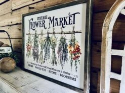 Vintage Flower Market Sign Set – Dried Floral Wall Art – Botanical Farmhouse Decor – Framed Herb Bouquet Prints – Kitchen Or Garden Art 21 Vintage Flower Market Sign Set – Dried Floral Wall Art – Botanical Farmhouse Decor – Framed Herb Bouquet Prints – Kitchen Or Garden Art -The Farmer’s Wife WI Deals Store 509de570 d8cf 4fe0 9e08 1054ad7c6448 2dcdfe54 ef02 4ded 8a0e 1e95b64705cb