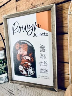 Personalized Birth Stats Framed Wood Print – Custom Newborn Photo Keepsake 11 Personalized Birth Stats Framed Wood Print – Custom Newborn Photo Keepsake -The Farmer’s Wife WI Deals Store 5cced10f 3d64 44b4 b90b 81fe2e42b6f7