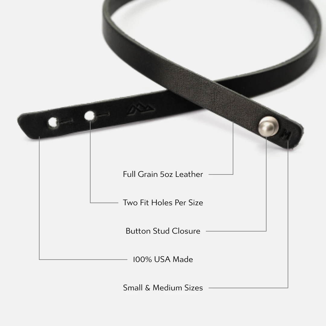 Teton Wrap Bracelet: Nut Brown / Small/Medium 4 Teton Wrap Bracelet: Nut Brown / Small/Medium - Image 4