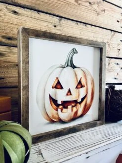 Framed Halloween Jack-o'-Lantern Sign | UV Printed Pumpkin Wall Art | Fall Holiday Decor | Rustic Farmhouse Halloween Sign | 12x12 8 Framed Halloween Jack-o'-Lantern Sign | UV Printed Pumpkin Wall Art | Fall Holiday Decor | Rustic Farmhouse Halloween Sign | 12x12 -The Farmer’s Wife WI Deals Store 6924bdbc 5d4e 4671 9319 ff92256dfcfd