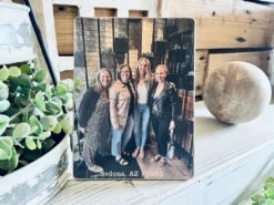 Personalized Photo Printed On Wood | Custom Family, Friends, Or Vacation Photo Gift | Girls Trip Keepsake | Unique Wood Photo Keepsake