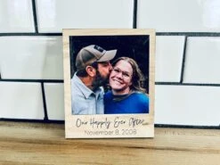Personalized Photo Magnet – Custom Polaroid-Style Keepsake | Save The Date, Wedding Favor, Bridal Shower Gift Add-On – 3.5"x4.2" -The Farmer’s Wife WI Deals Store 7e507a17 8c9f 4eb5 b449 715715bfec1d
