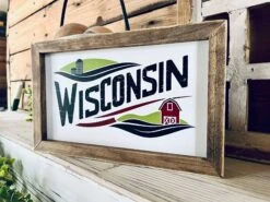 Wisconsin Farmhouse Wood Sign | Barn And Silo Wall Art | Framed Country Decor | Printed Wisconsin State Sign For Home Or Gift 7 Wisconsin Farmhouse Wood Sign | Barn And Silo Wall Art | Framed Country Decor | Printed Wisconsin State Sign For Home Or Gift -The Farmer’s Wife WI Deals Store 8b23cbcf 8908 4aa5 b36a a5b84eb4f857