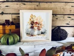 Framed Autumn Tree Print With Inspirational Quote | Fall Wall Art | Watercolor Forest Decor | Seasonal Home Sign | Rustic Farmhouse Style 14 Framed Autumn Tree Print With Inspirational Quote | Fall Wall Art | Watercolor Forest Decor | Seasonal Home Sign | Rustic Farmhouse Style -The Farmer’s Wife WI Deals Store 8f71062c 730f 4da6 906d a7f219859f02