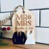 Mr. And Mrs. Christmas Ornament | Marriage Christmas Ornament | Personalized Wedding Ornament