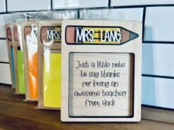Personalized Teacher Gift Sticky Note Holder | Custom Name Wood Desk Accessory | End Of Year Teacher Appreciation Gift Idea 13 Personalized Teacher Gift Sticky Note Holder | Custom Name Wood Desk Accessory | End Of Year Teacher Appreciation Gift Idea -The Farmer’s Wife WI Deals Store 98dc7ba7 f549 49c9 a292 61ccc51f372a