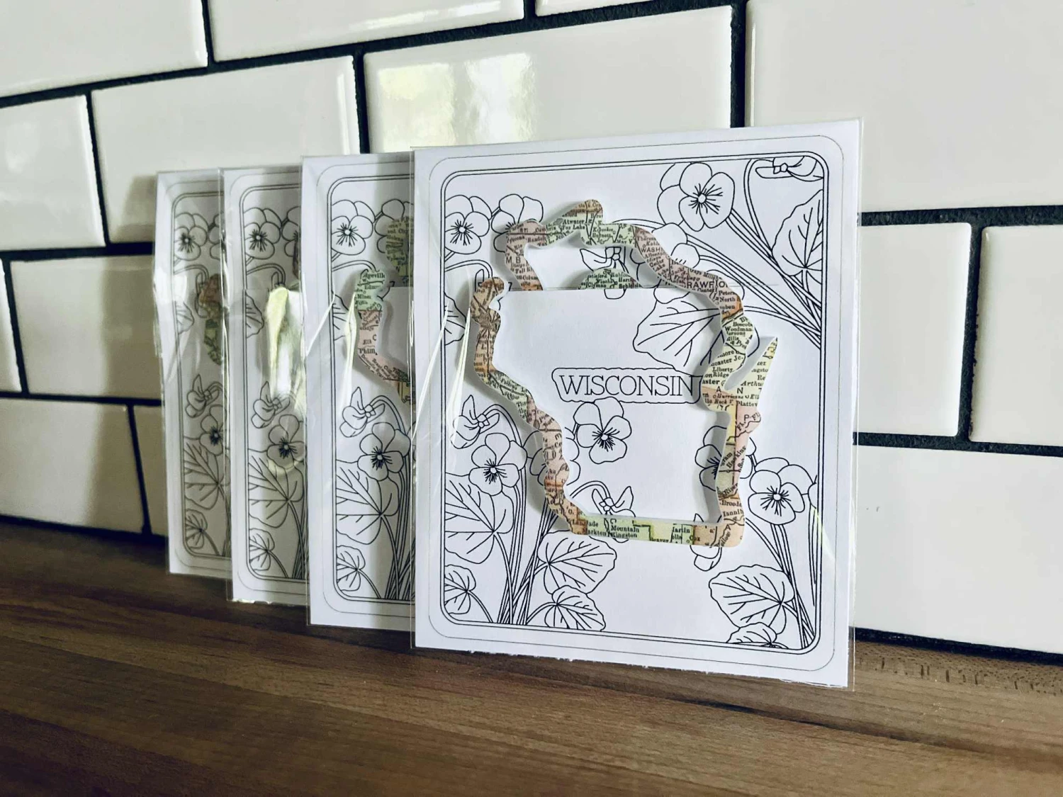 Wisconsin Map Acrylic Bookmark – UV Printed State Shape Bookmark | 1/8" Thick Clear Acrylic | Wisconsin Travel Gift | Vintage Map Souvenir | Wisconsin Reader Gift | Wisconsin State Outline Bookmark 3 Wisconsin Map Acrylic Bookmark – UV Printed State Shape Bookmark | 1/8" Thick Clear Acrylic | Wisconsin Travel Gift | Vintage Map Souvenir | Wisconsin Reader Gift | Wisconsin State Outline Bookmark - Image 3