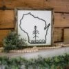 Wisco Sign | Wisconsin Art | Wisconsin Home Sign | Wisconsin Home Decor | Wisconsin Gifts