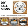 Fall DIY Sign Kit | DIY Paint Party Set | Multiple Sign Choices