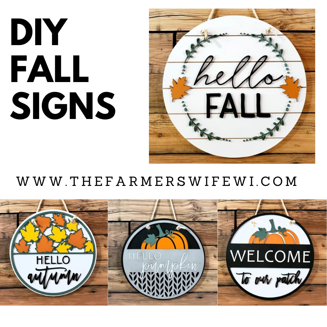 Fall DIY Sign Kit | DIY Paint Party Set | Multiple Sign Choices 1 Fall DIY Sign Kit | DIY Paint Party Set | Multiple Sign Choices