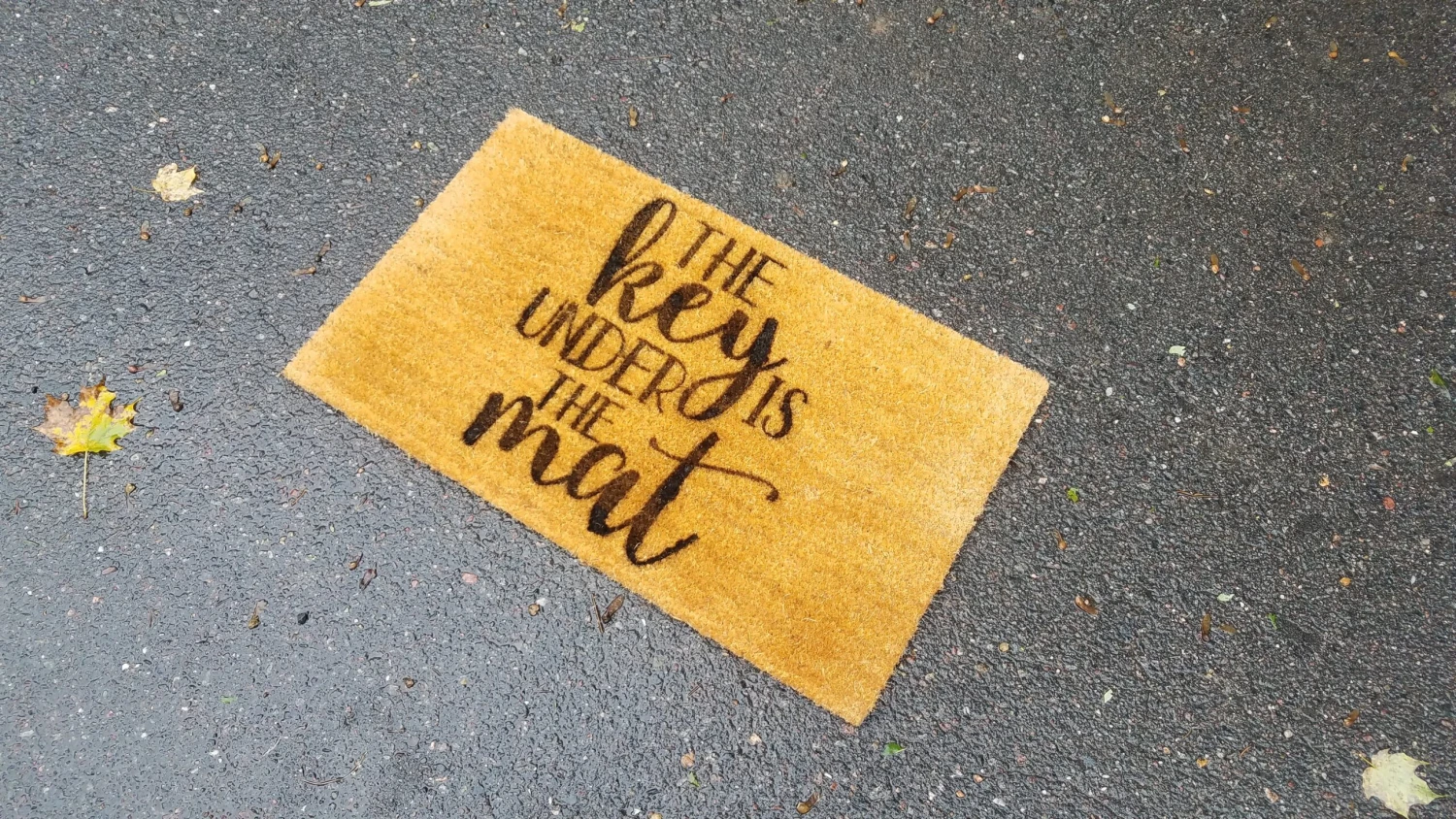 The Key Is Under The Mat | Coir Door Mat 2 The Key Is Under The Mat | Coir Door Mat - Image 2