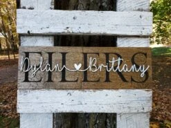 Personalized Laser Cut Wedding Decor Sign With Names -The Farmer’s Wife WI Deals Store E386F5CD F3D6 4F93 A54A 78B6BA65ED66