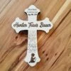 Personalized First Communion Gift | Personalized Wood Cross