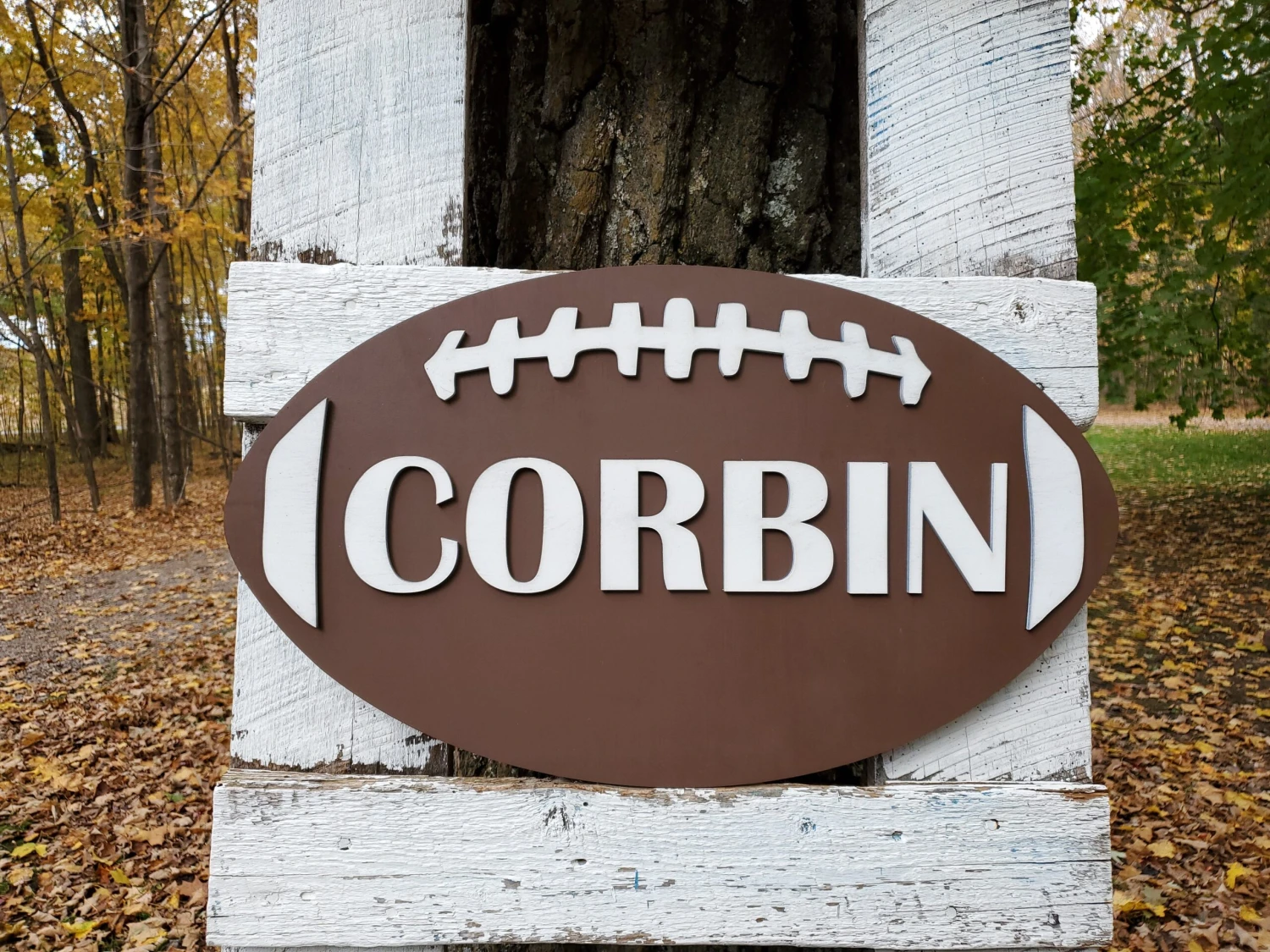 Personalized 3D Cutout Sports Decor Sign With Child's Name | Sports Medal Display 3 Personalized 3D Cutout Sports Decor Sign With Child's Name | Sports Medal Display - Image 3