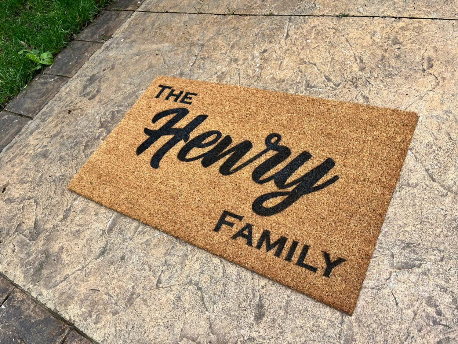 Personalized Last Name Family Door Mat 2 Personalized Last Name Family Door Mat - Image 2