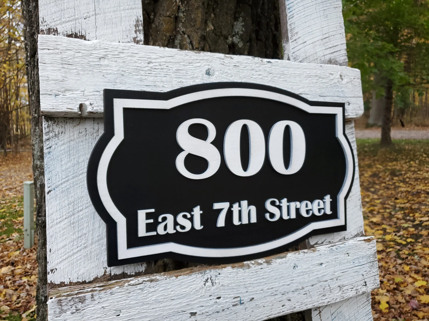 Custom Wood House Number And Street Name | Raised Lettering Sign | Unique Address Sign 2 Custom Wood House Number And Street Name | Raised Lettering Sign | Unique Address Sign - Image 2