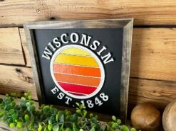 Wisconsin Sunset | Wisconsin Art | Wisconsin Home Sign | Wisconsin Home Decor | Wisconsin Gifts 7 Wisconsin Sunset | Wisconsin Art | Wisconsin Home Sign | Wisconsin Home Decor | Wisconsin Gifts -The Farmer’s Wife WI Deals Store IMG 2739