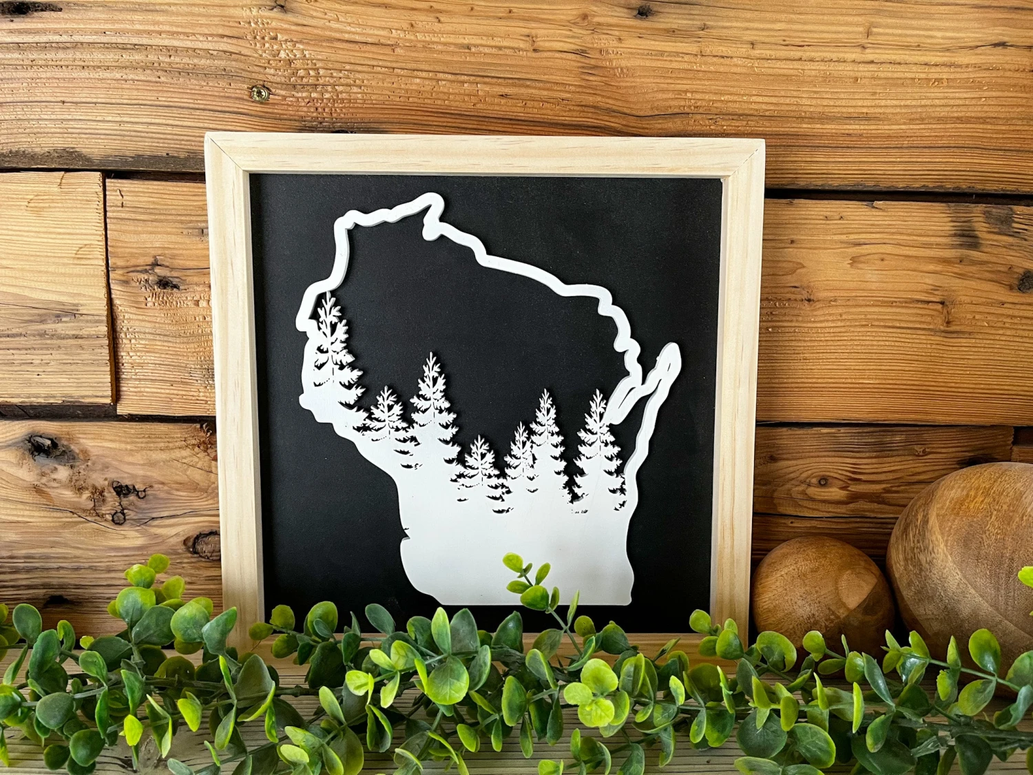 Wisconsin Forest | Wisconsin Art | Wisconsin Home Sign | Wisconsin Home Decor | Wisconsin Gifts 3 Wisconsin Forest | Wisconsin Art | Wisconsin Home Sign | Wisconsin Home Decor | Wisconsin Gifts - Image 3
