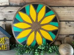 Sunflower Complete Mantel Decor | Summer Mantel Decor 9 Sunflower Complete Mantel Decor | Summer Mantel Decor -The Farmer’s Wife WI Deals Store IMG 2759