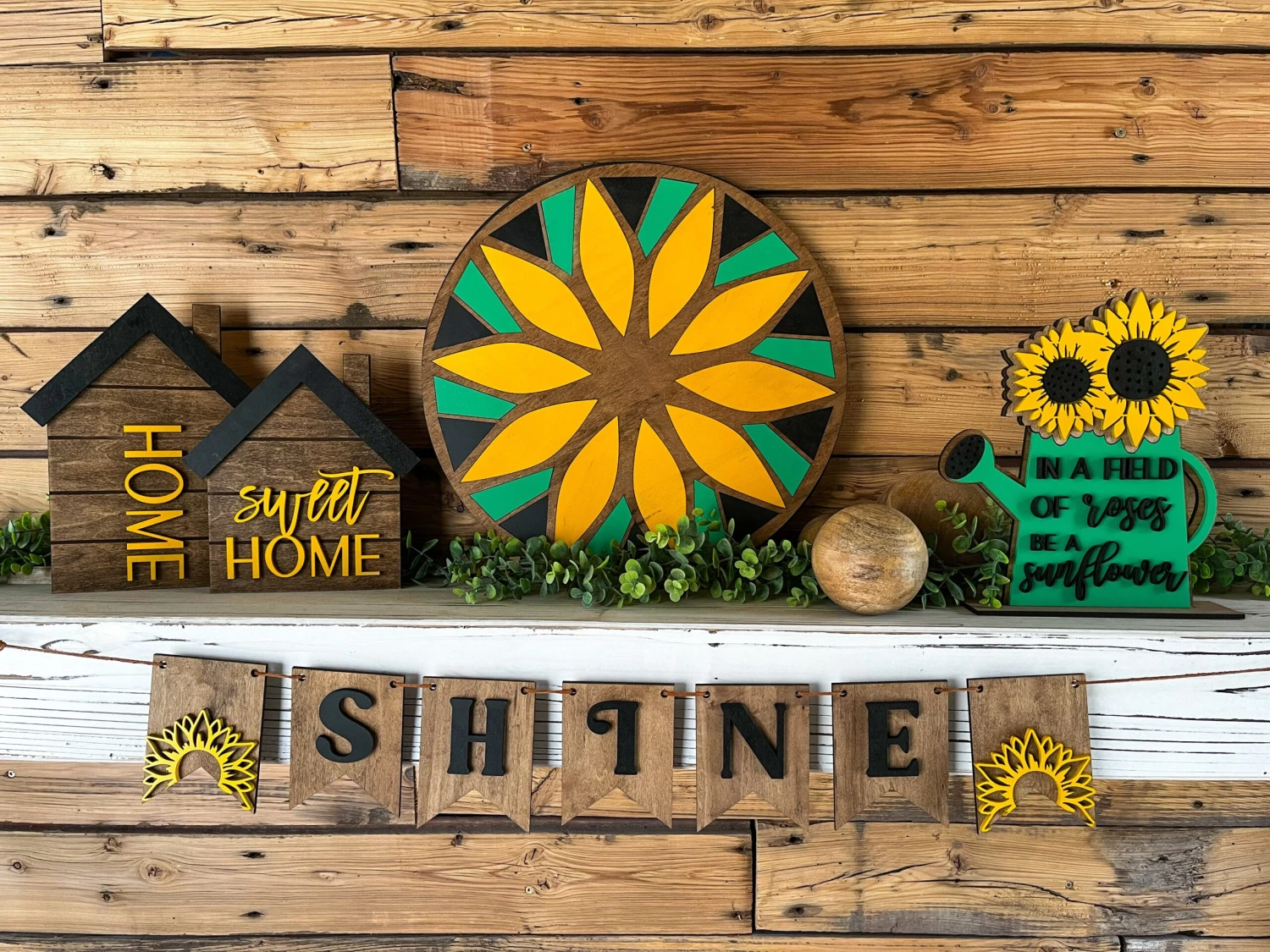 DIY Sunflower Complete Mantel Decor | Summer Mantel Decor 1 DIY Sunflower Complete Mantel Decor | Summer Mantel Decor
