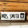 Personalized Desk Name Plate | Teacher Gift | Teacher Desk Plaque
