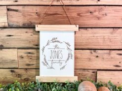 Family Name Sign | Wedding Gift | Last Name Sign | Anniversary Gifts | Mini Family Name Sign 9 Family Name Sign | Wedding Gift | Last Name Sign | Anniversary Gifts | Mini Family Name Sign -The Farmer’s Wife WI Deals Store IMG 3152