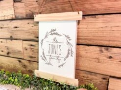 Family Name Sign | Wedding Gift | Last Name Sign | Anniversary Gifts | Mini Family Name Sign 8 Family Name Sign | Wedding Gift | Last Name Sign | Anniversary Gifts | Mini Family Name Sign -The Farmer’s Wife WI Deals Store IMG 3153