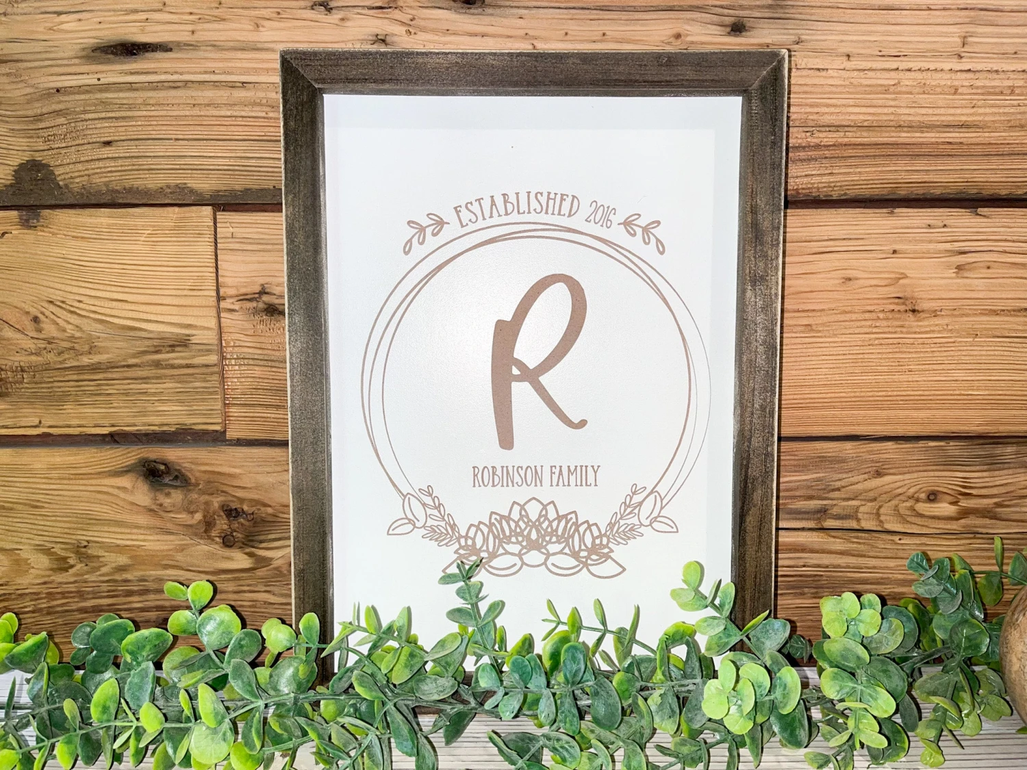 Family Name Sign | Wedding Gift | Last Name Sign | Anniversary Gifts | Mini Family Name Sign 6 Family Name Sign | Wedding Gift | Last Name Sign | Anniversary Gifts | Mini Family Name Sign - Image 6